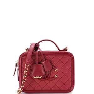 Chanel Filigree Vanity Case Quilted #219355C39B